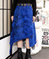 Asymmetric Stitch Dyed Skirt